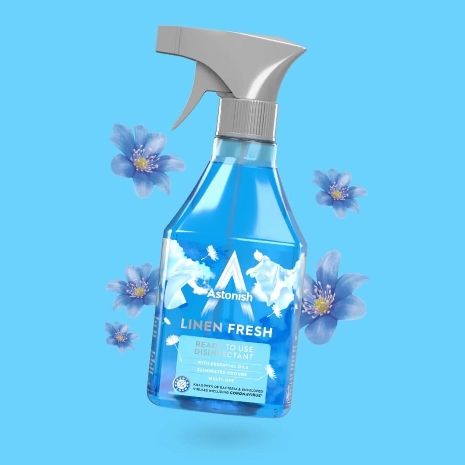 Astonish Linen Fresh Ready to Use Disinfectant 550ml