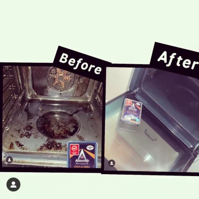 Astonish Specialist Oven & Grill Cleaner & Sponge 250gms