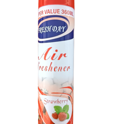 FRESH DAY AIRFRESHENER STRAWBERRY 360ML