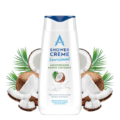 ASTONISH SHOWER CREME EXOTIC COCONUT 400ML